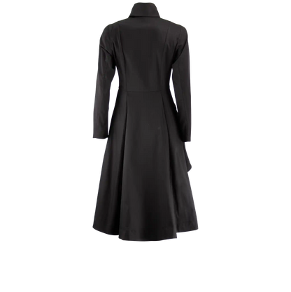 MONARCH Black Coat Dresses Leigh Schubert