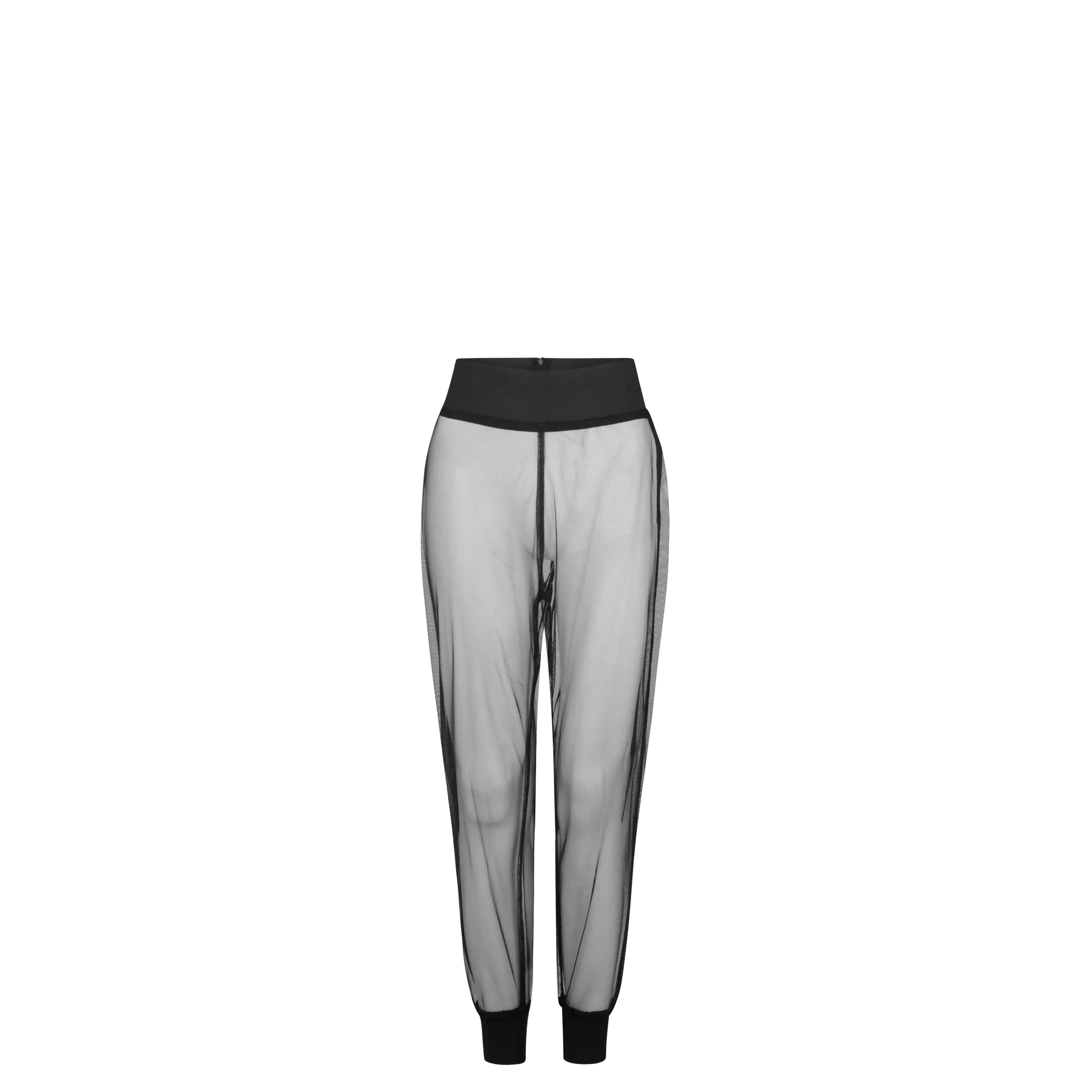 PIVOT Pants Sheer Tulle Black Pants Leigh Schubert