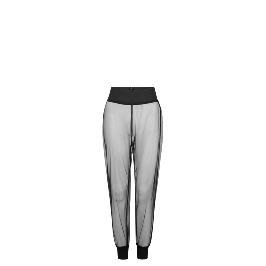 PIVOT Pants Sheer Tulle Black Pants Leigh Schubert