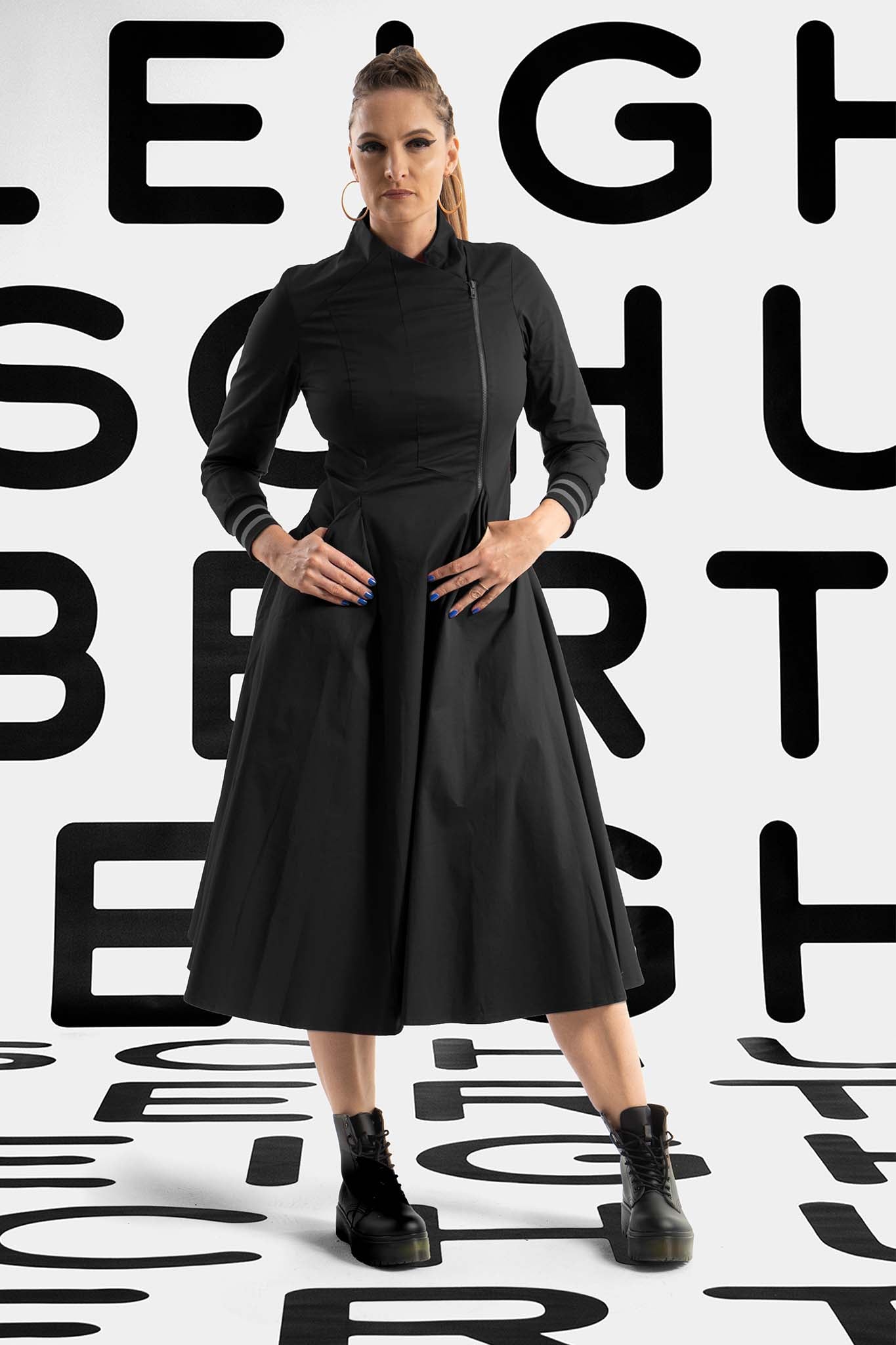 Leigh Schubert Coat Dresses ROBERTSON Emerald