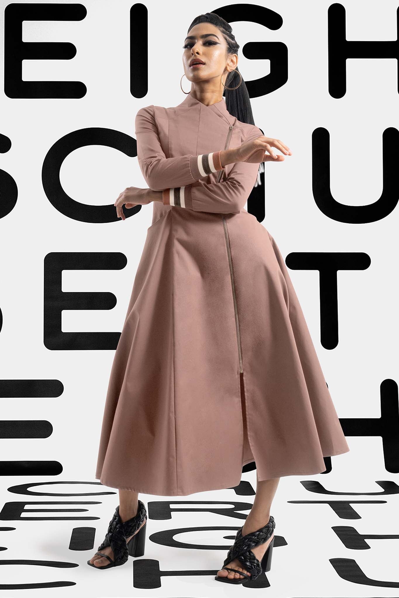 Leigh Schubert Coat Dresses ROBERTSON Emerald