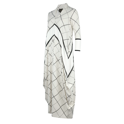 ROYCO Grid Print Dresses Leigh Schubert