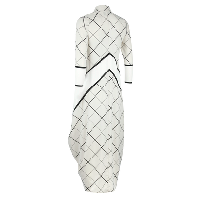 ROYCO Grid Print Dresses Leigh Schubert