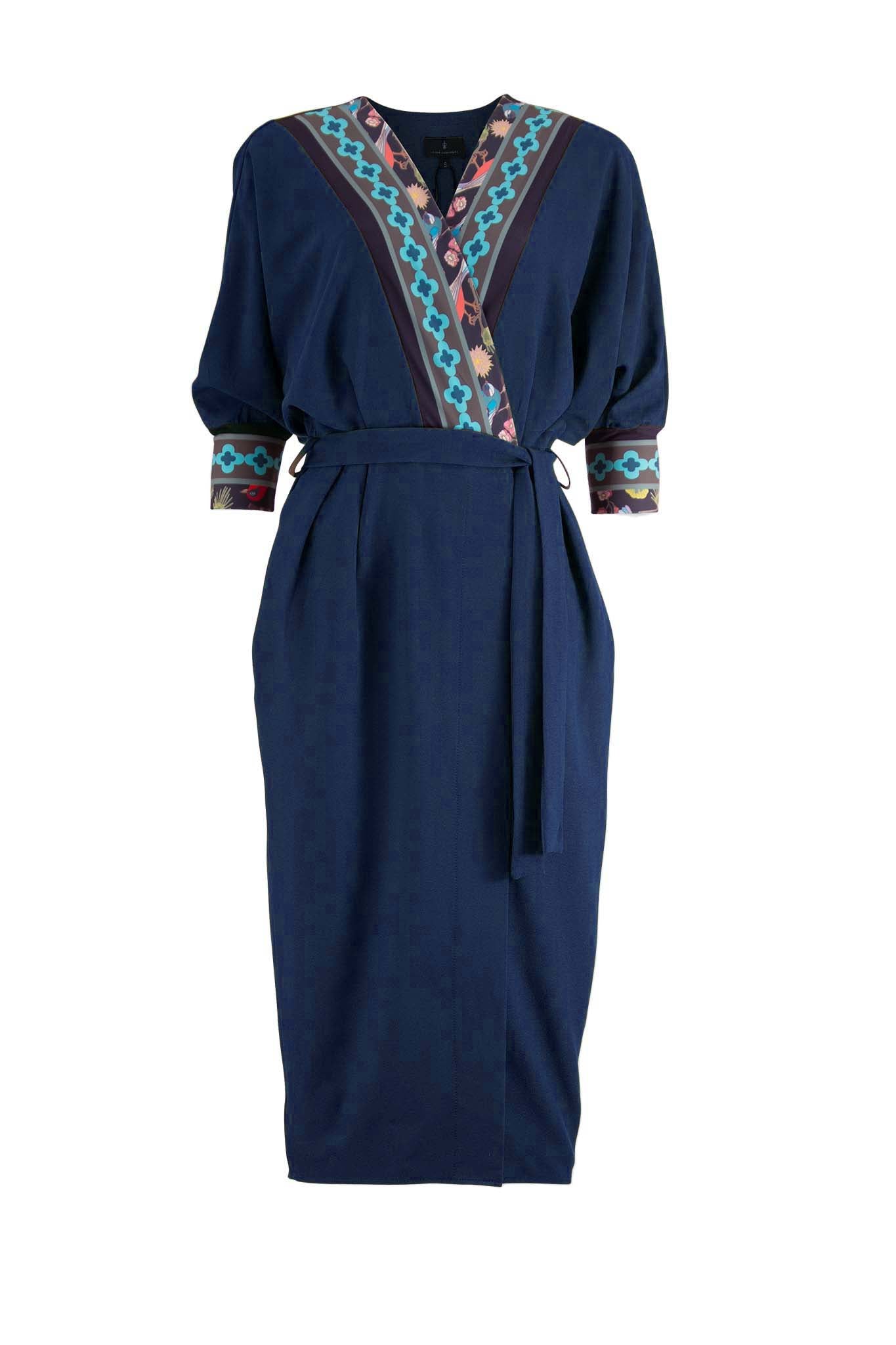EASTSIDE Navy Dresses Leigh Schubert