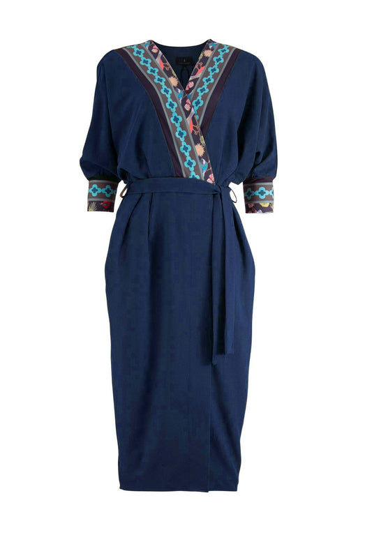EASTSIDE Navy Dresses Leigh Schubert