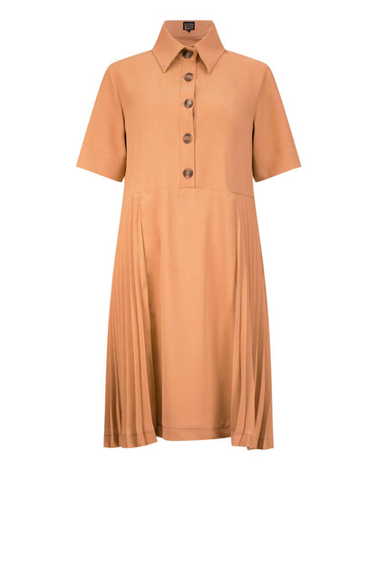 NOVAK Caramel Dresses Leigh Schubert