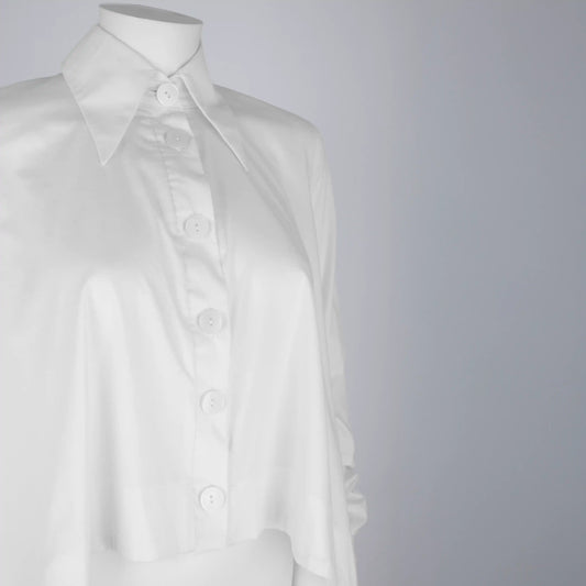 ADAM White Shirts & Tops Leigh Schubert