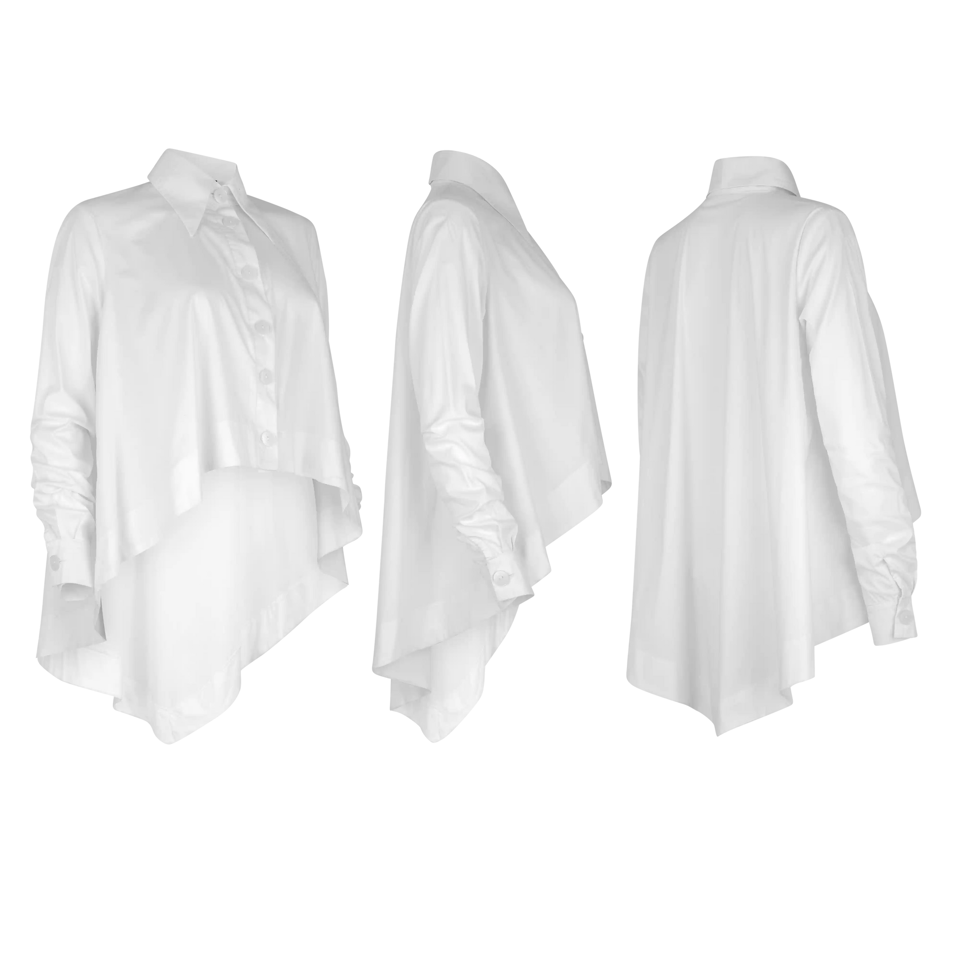 ADAM White Shirts & Tops Leigh Schubert