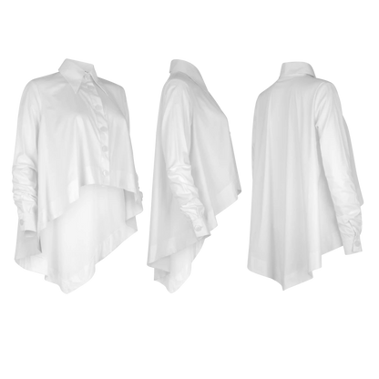ADAM White Shirts & Tops Leigh Schubert