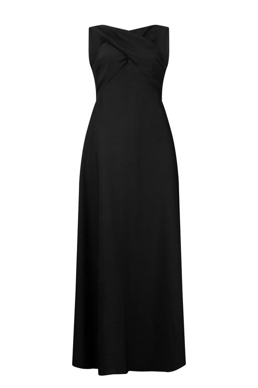 Leigh Schubert Dresses ALISKA Midnight Black