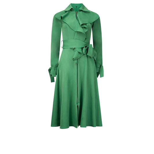 IRIS Emerald Coat Dresses Leigh Schubert