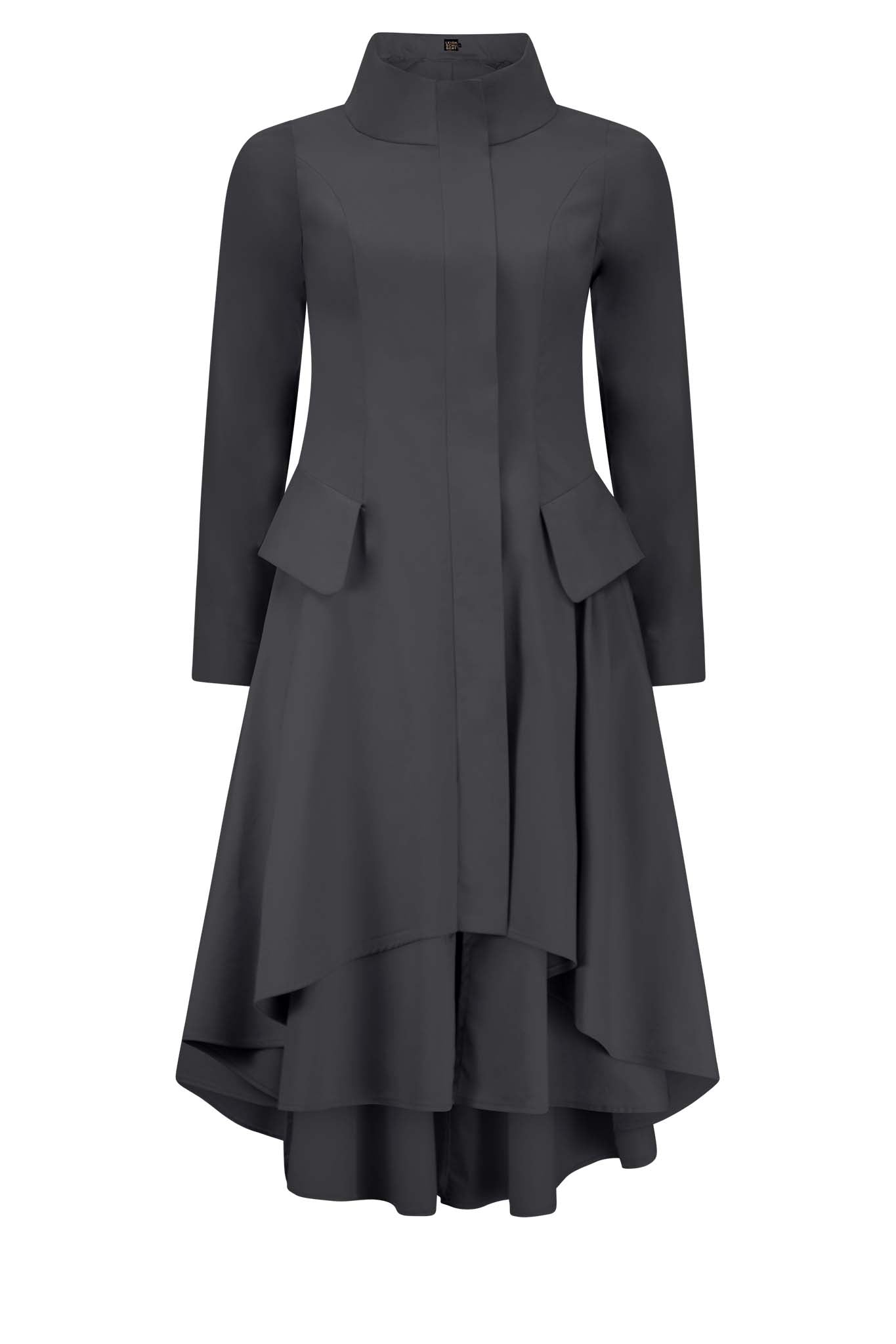 Leigh Schubert Coat Dresses VALERIE Charcoal