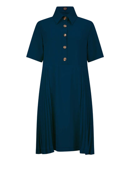 NOVAK Dark Blue Dresses Leigh Schubert