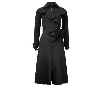 IRIS Black Coat Dresses Leigh Schubert