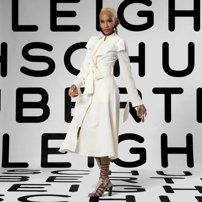 IRIS White Coat Dresses Leigh Schubert