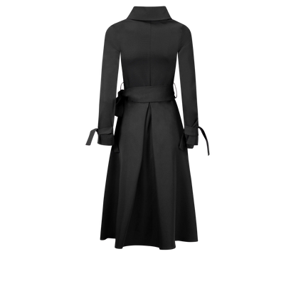 IRIS Black Coat Dresses Leigh Schubert