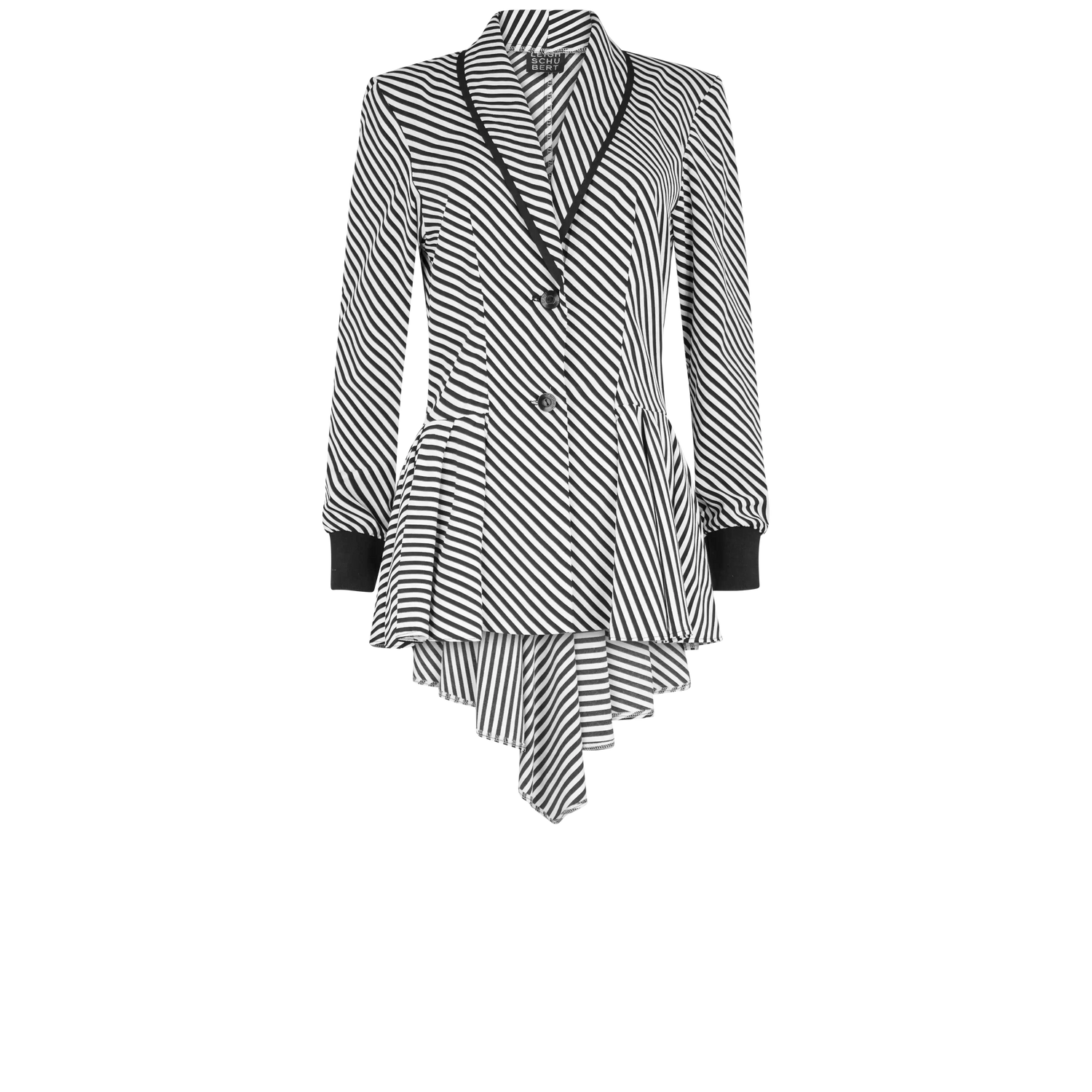 JESTER Jacket Diagonal Print Coats & Jackets Leigh Schubert
