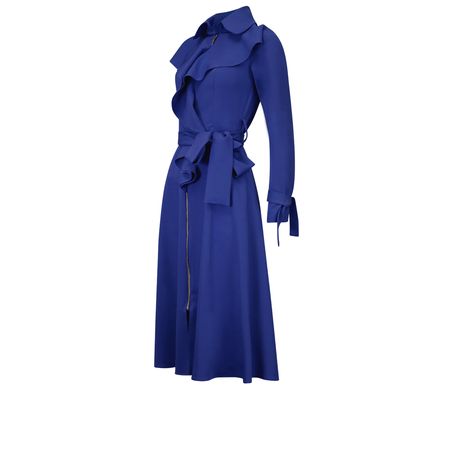 Leigh Schubert Coat Dresses IRIS Azure Blue