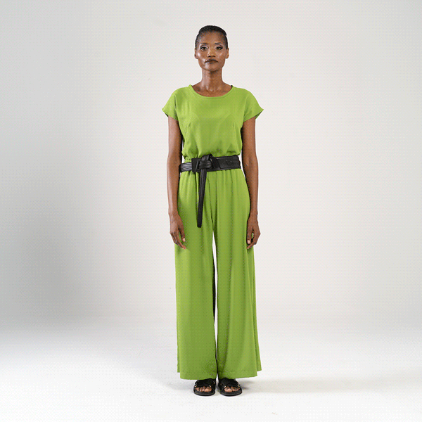 VERA Black Jumpsuits & Rompers Leigh Schubert
