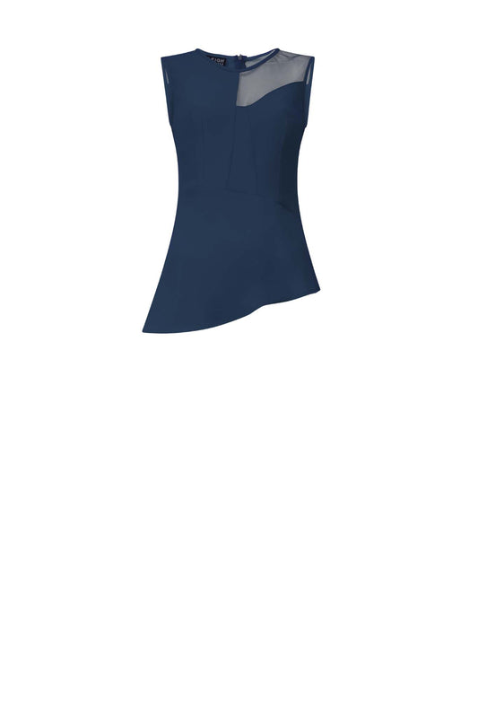 LINDI Military Blue Shirts & Tops Leigh Schubert