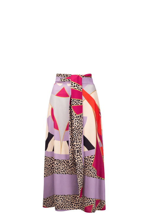 PANTHER Medal Lilac Print