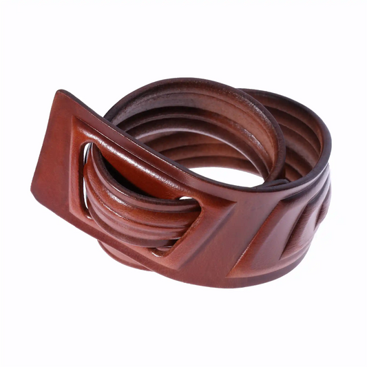 Clarisse Design Accessories KNOT Bracelet Tan