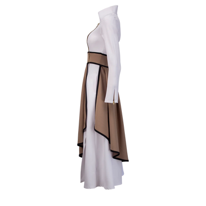 PAPRIKA White Mocha Coat Dresses Leigh Schubert