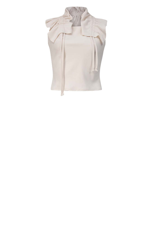 PRISCILLA Ivory Shirts & Tops Leigh Schubert