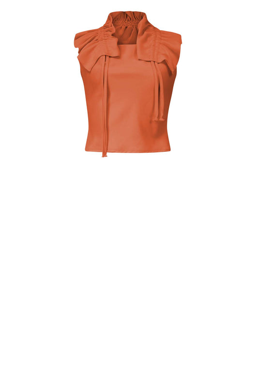 PRISCILLA Rust Shirts & Tops Leigh Schubert