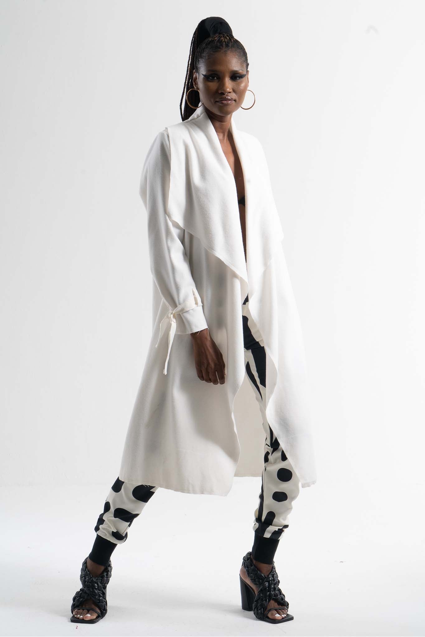 HADEDA Navy Coat Dresses Leigh Schubert