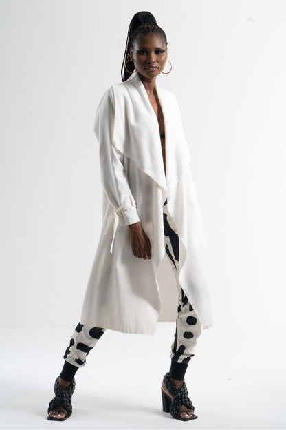 HADEDA Navy Coat Dresses Leigh Schubert