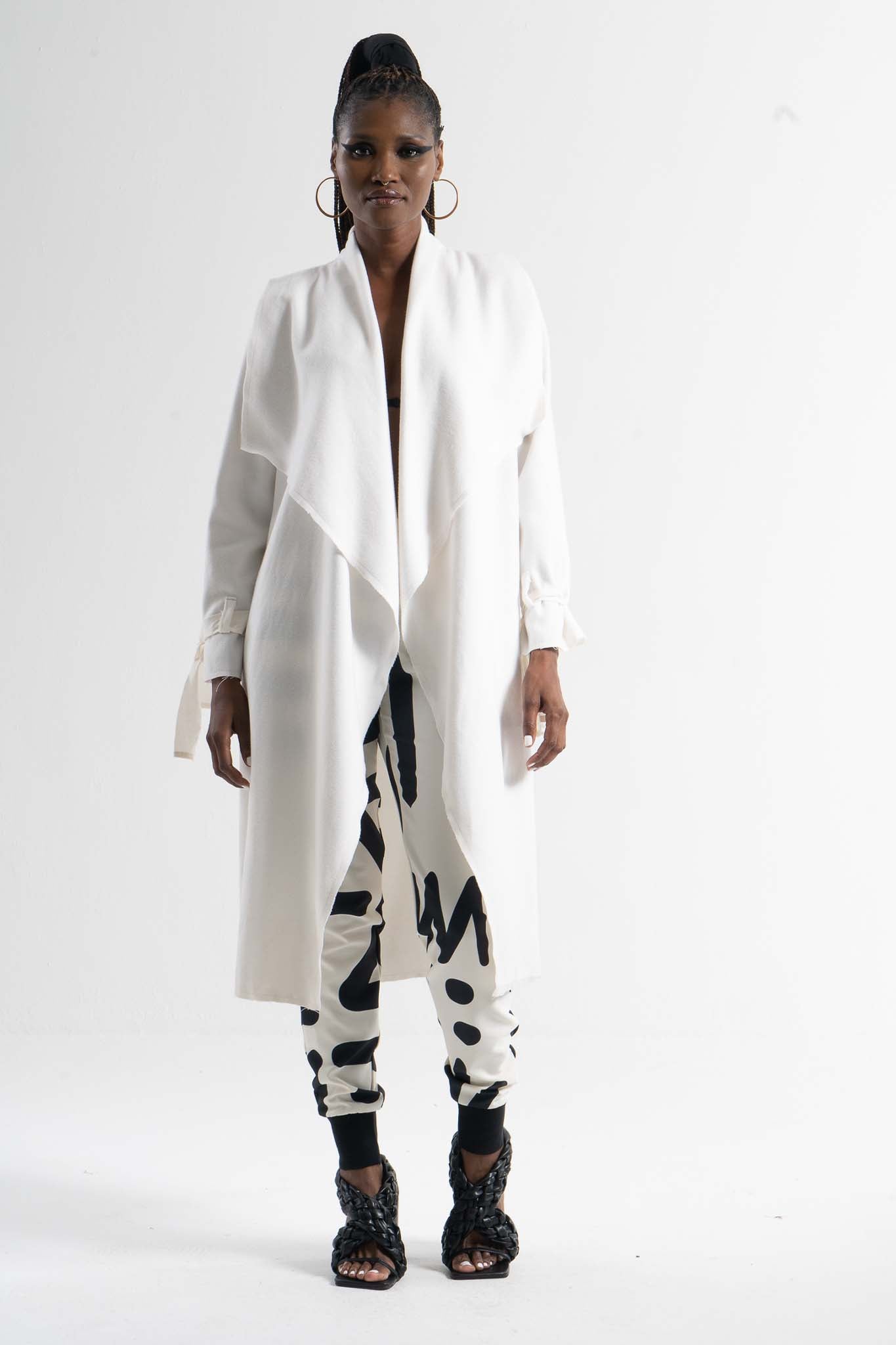HADEDA Navy Coat Dresses Leigh Schubert