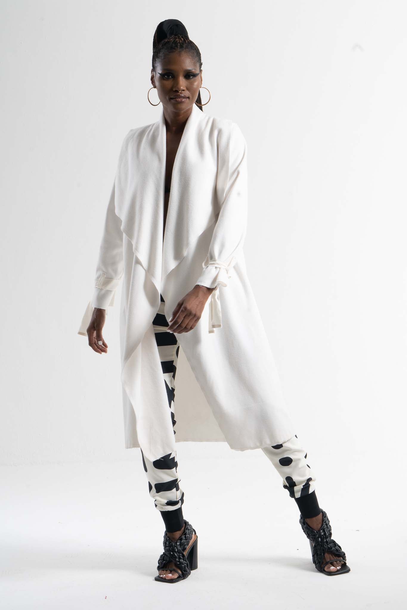 HADEDA Navy Coat Dresses Leigh Schubert