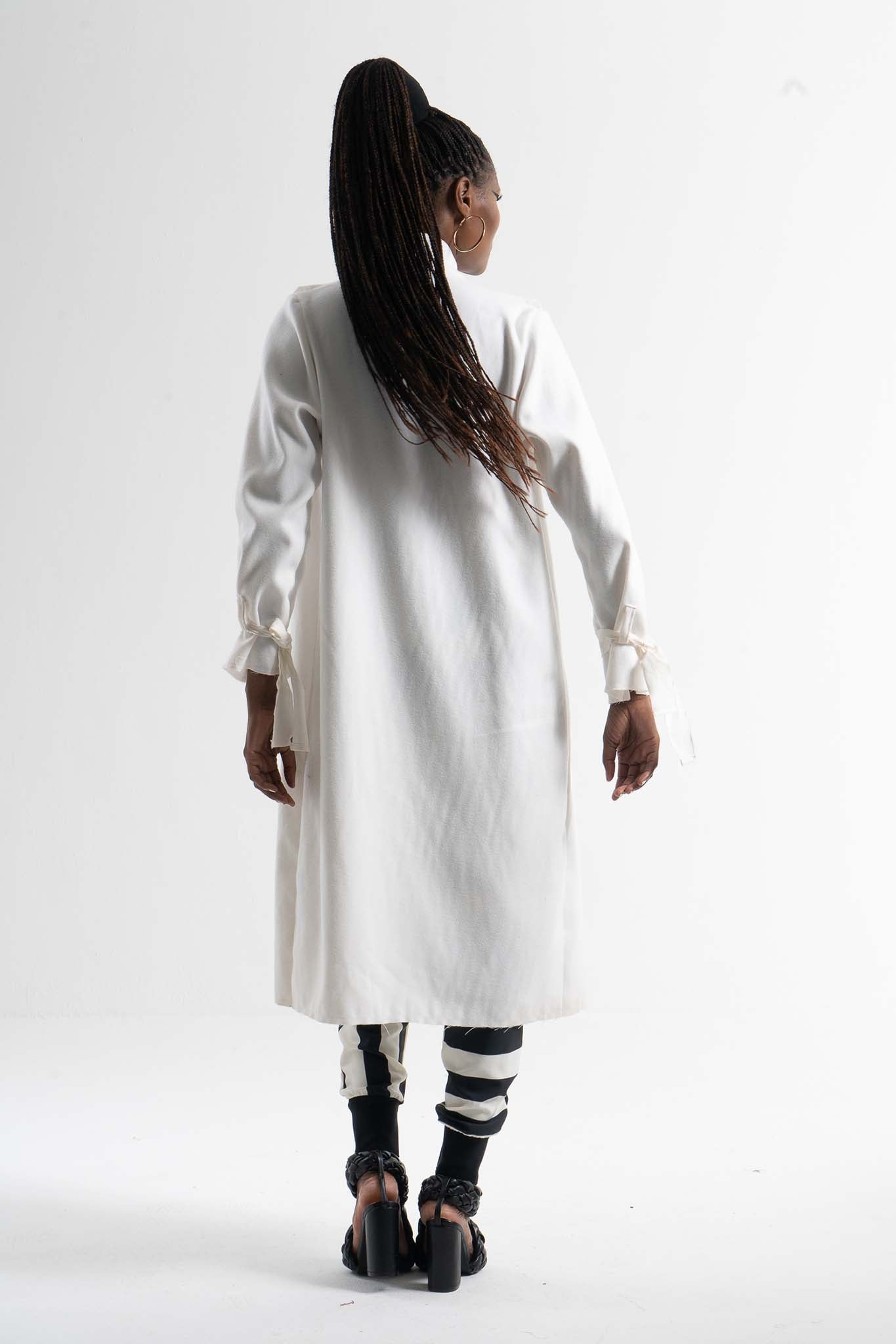 HADEDA Burgundy Coat Dresses Leigh Schubert