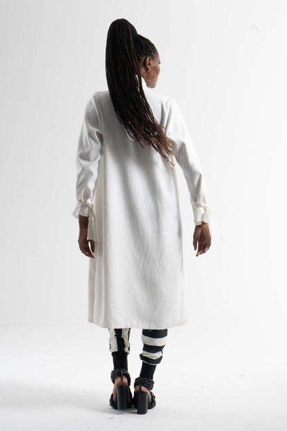 HADEDA Burgundy Coat Dresses Leigh Schubert