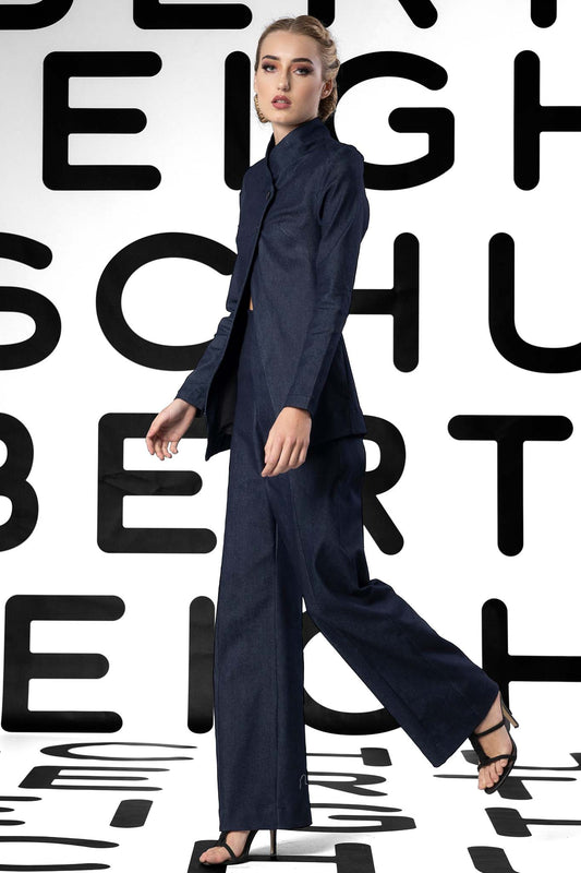 WARWICK Dark Denim Coats & Jackets Leigh Schubert