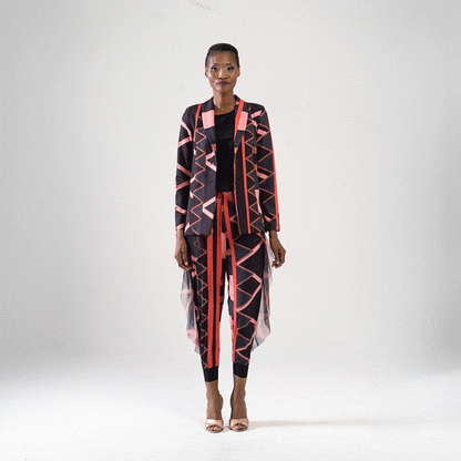 MANTAH Black Black Pants Leigh Schubert