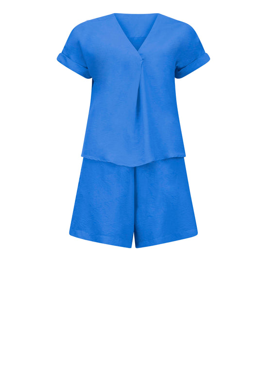 AMY & ELLIE Imperial Blue Outfit Sets Leigh Schubert