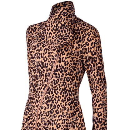 ATHLONE Leopard Toffee Coat Dresses Leigh Schubert