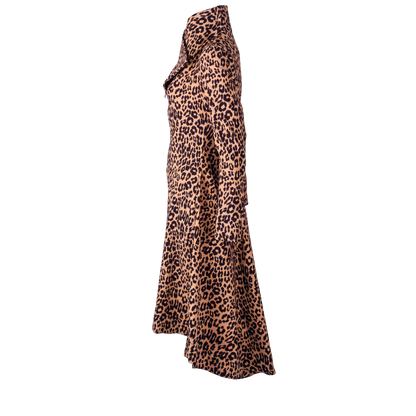 ATHLONE Leopard Toffee Coat Dresses Leigh Schubert