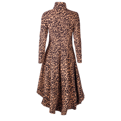 ATHLONE Leopard Toffee Coat Dresses Leigh Schubert