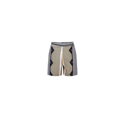 AYGENT SHORTS Azure Medal Print Shorts Leigh Schubert
