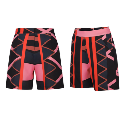 AYGENT SHORTS JMax Navy Print Shorts Leigh Schubert