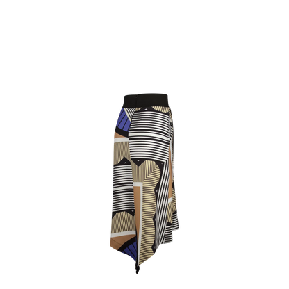 BRIGITTA Azure Print Skirts Leigh Schubert