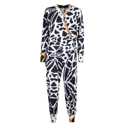BECKS Moth Print Ivory Navy Outfit Sets Leigh Schubert