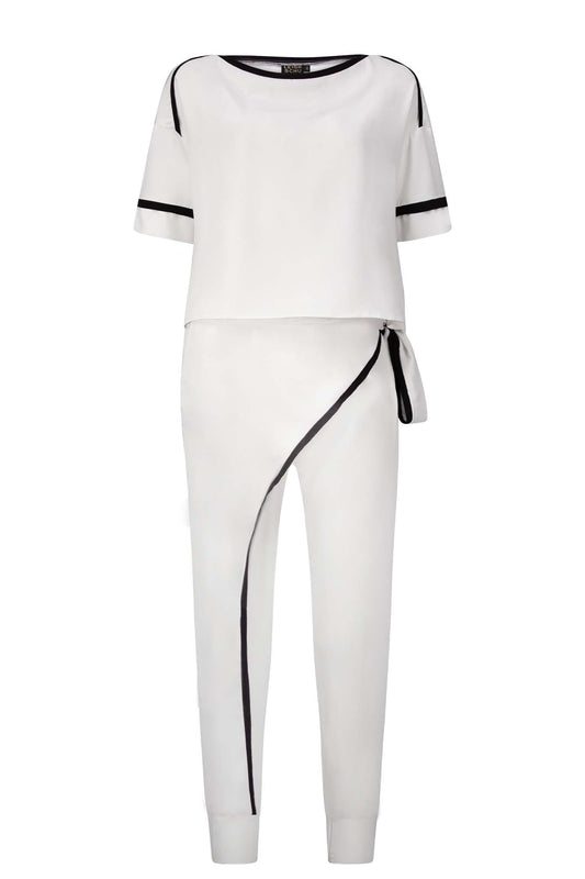 CRICKET Ivory Black Outfit Sets Leigh Schubert