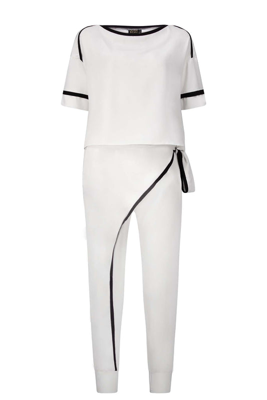 Leigh Schubert Outfit Sets CRICKET Ivory Black