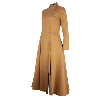 CRUSOE Cinnamon Coat Dresses Leigh Schubert