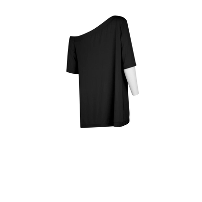 DELENE Black Shirts & Tops Leigh Schubert