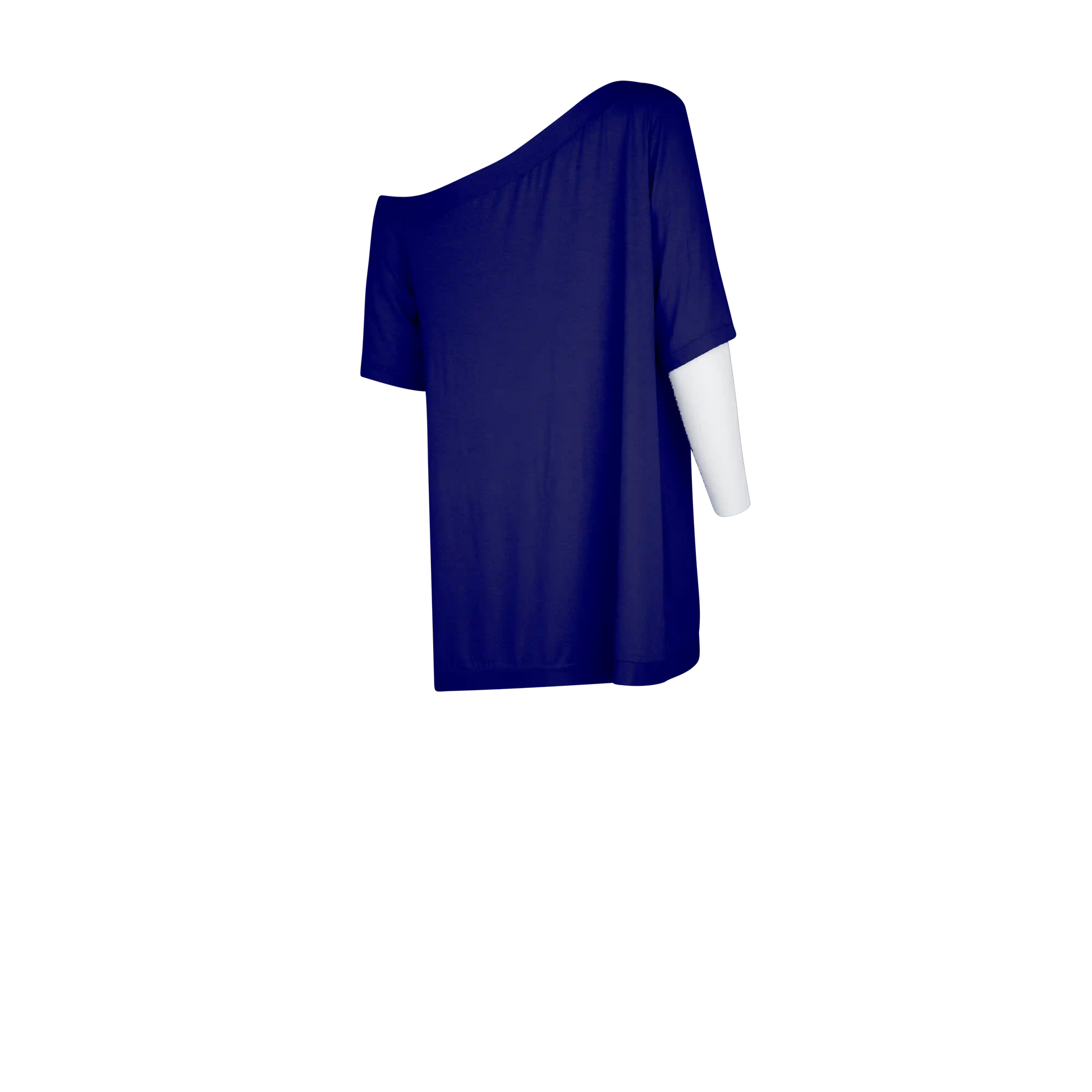 DELENE Navy Shirts & Tops Leigh Schubert
